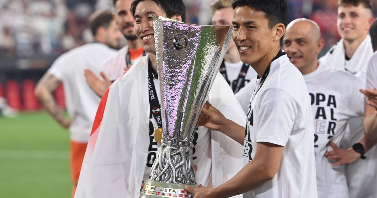  Gehört zum Frankfurter Inventar: Makoto Hasebe. (Foto: IMAGO / Sven Simon)