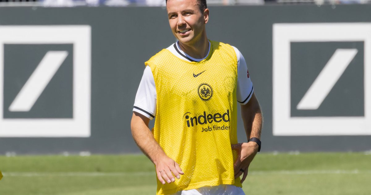  Mario Götze trägt seit einigen Tagen das SGE-Trikot. (Foto: IMAGO / Kessler-Sportfotografie)