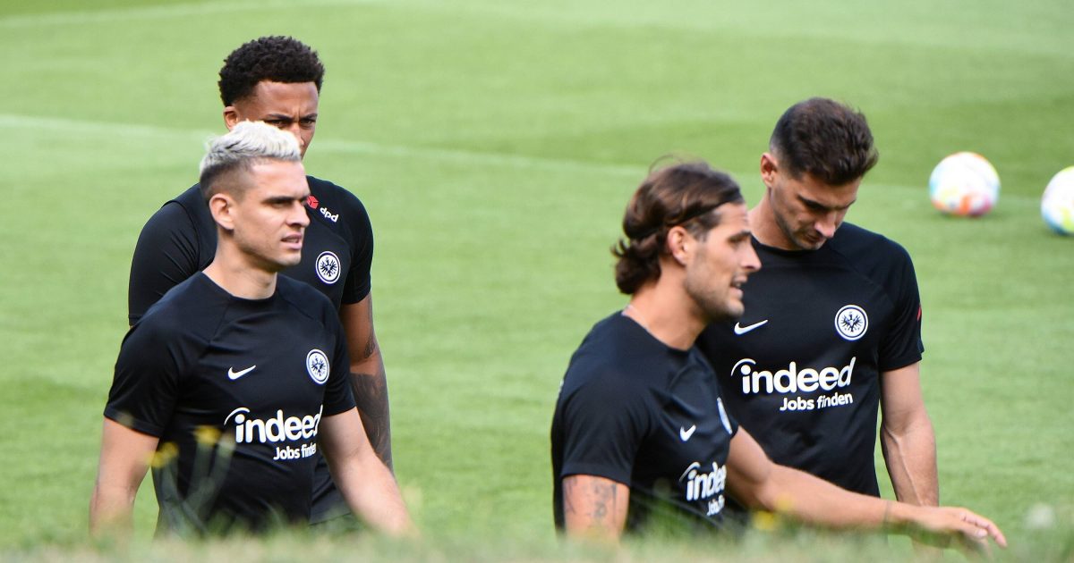 Rafael Borré (links vorne) und Lucas Alario (rechts) wollen gemeinsam die Champions League unsicher machen. (Bild: IMAGO / Hartenfelser)