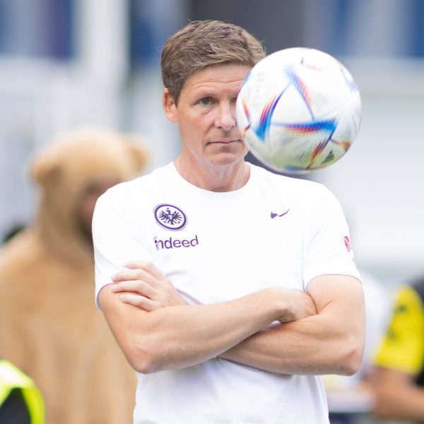  Oliver Glasner zeigte sich zufrieden mit dem Trainingslager. (Foto: IMAGO / GEPA pictures)