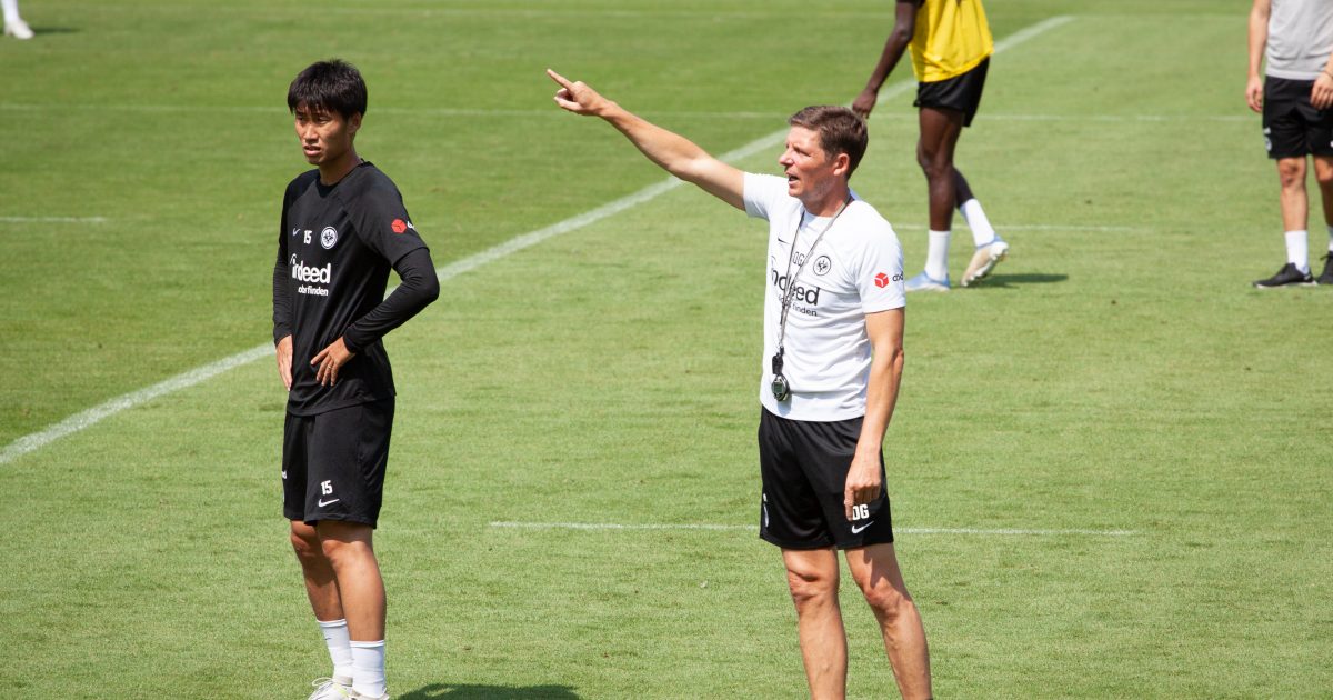 Hatte kaum Zeit, um mit seinem Team zwischen Helsinki und Berlin zu trainieren: Oliver Glasner. (Bild: Frederic Schneider/SGE4EVER.de)