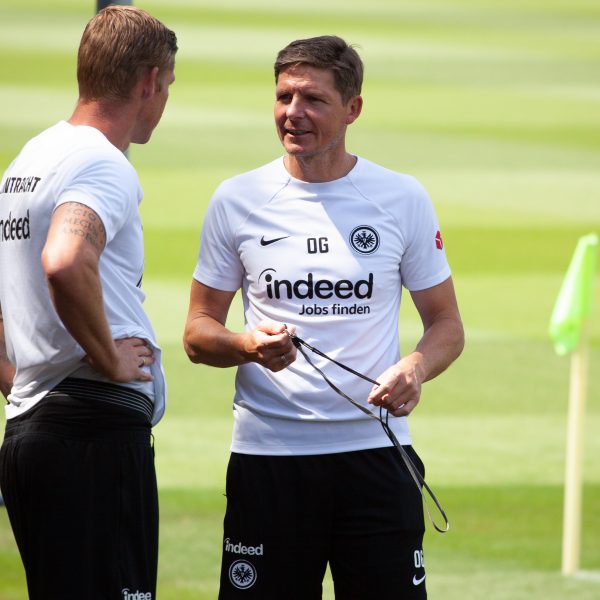  Oliver Glasner freut sich auf den Saisonauftakt gegen die Bayern am kommenden Freitag. (Bild: Frederic Schneider/SGE4EVER.de)