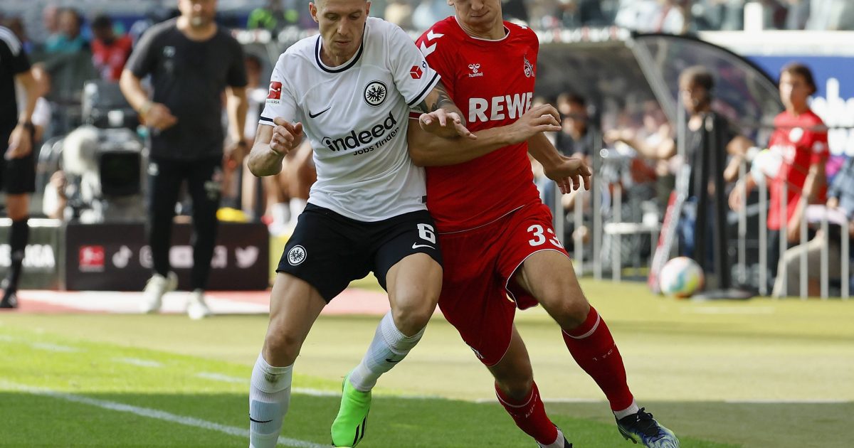 Kristijan Jakic hat auch auf der ungewohnten Position des Rechtsverteidigers keinen Zweikampf gescheut. (Bild: Imago Images / HMB-Media)