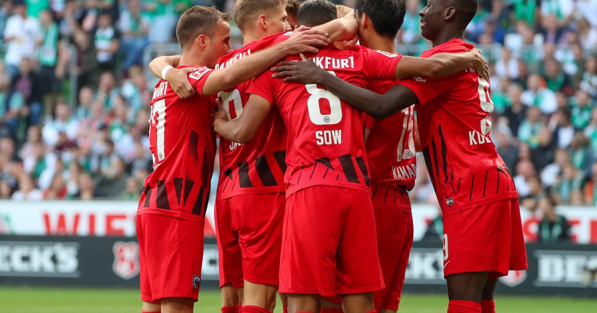  Mit einem 4:3-Auswärtssieg kehrt Frankfurt aus Bremen zurück nach Hause (Bild IMAGO images / osnapix)