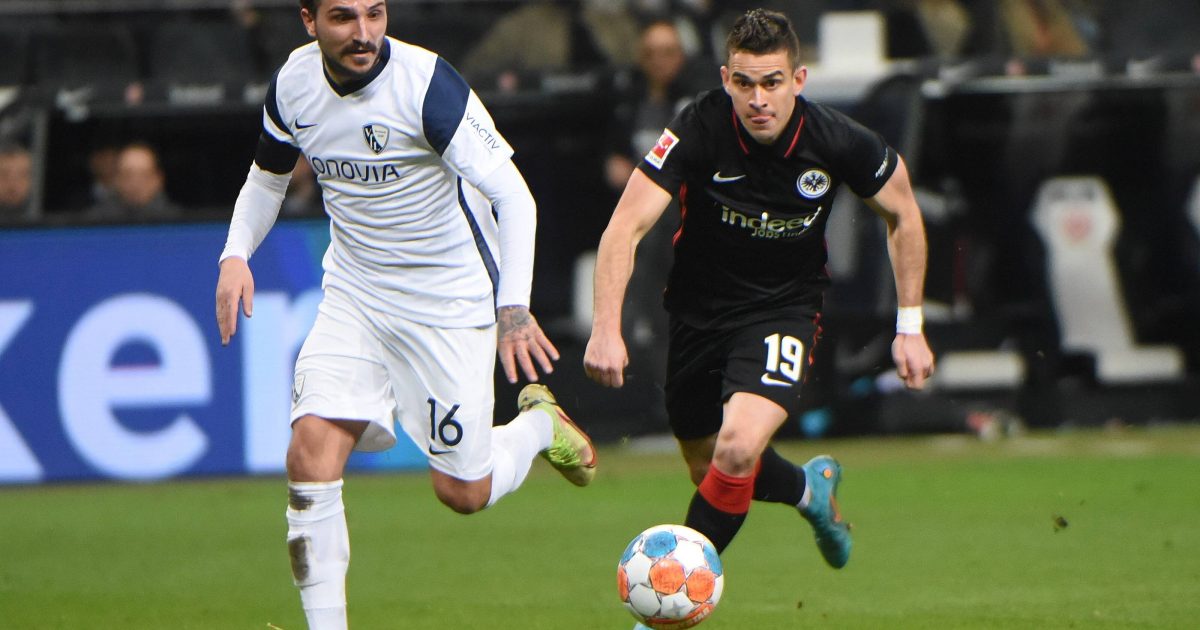 Raffa Borré wird gegen Bochum weiterhin Jesper Lindström ersetzten. (Bild: IMAGO / Hartenfelser)