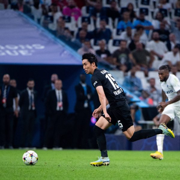  Erzielt Daichi Kamada nach Arsenal und Westham auch gegen den dritten Londoner Club Tore?(IMAGO / Eibner)