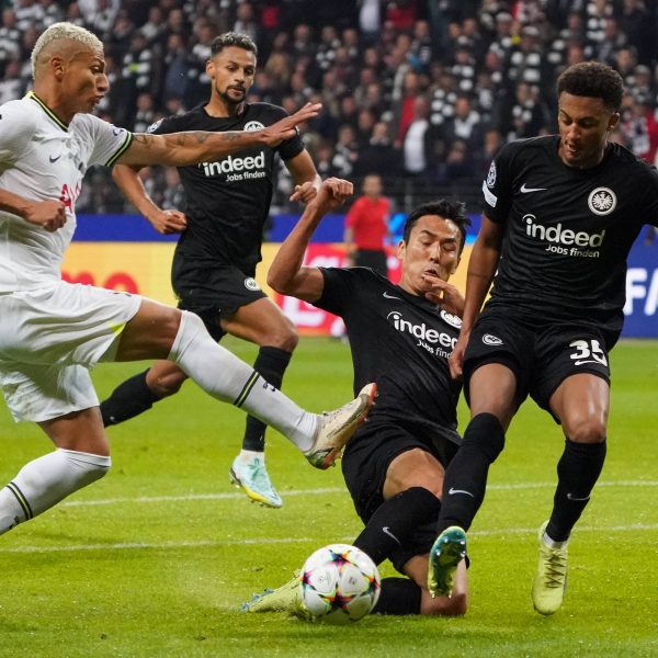  Frankfurt und Tottenham lieferten sich einen intensiven Kampf. (Bild: IMAGO / Schüler)