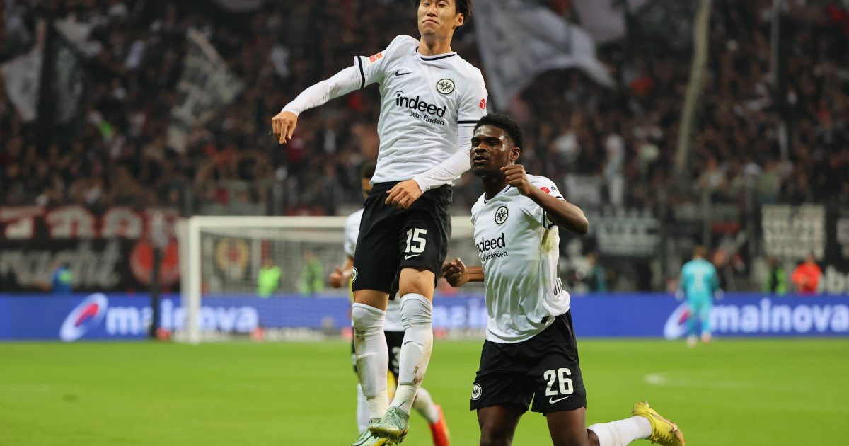 Daichi Kamada traf zum Ausgleich. (Foto: imago/mhb-media)