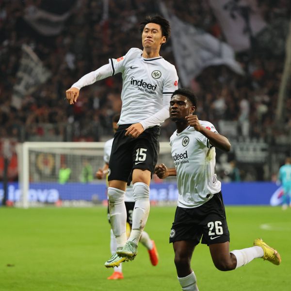  Daichi Kamada traf zum Ausgleich. (Foto: imago/mhb-media)