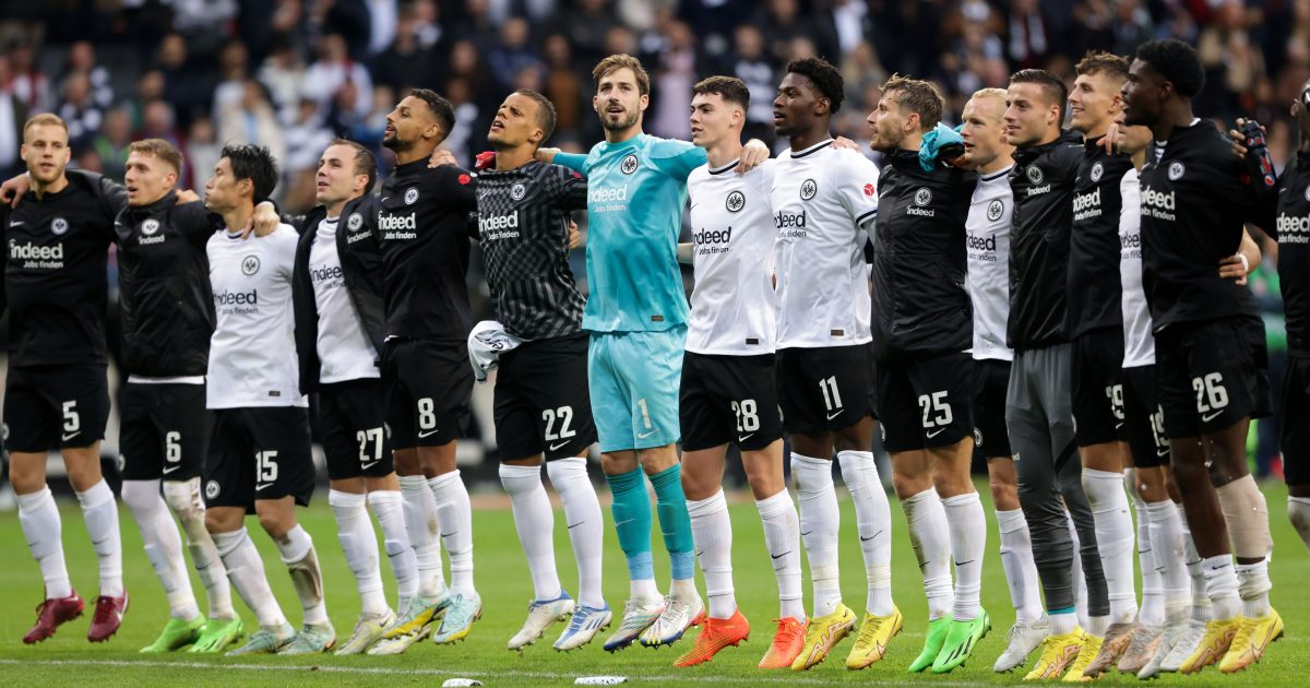 Die Erfolge feierte die Eintracht im Jahr 2022 nicht unbedingt immer in der Bundesliga. (Bild: Foto Rhode)