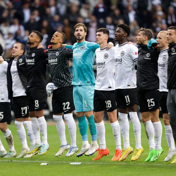  Die Erfolge feierte die Eintracht im Jahr 2022 nicht unbedingt immer in der Bundesliga. (Bild: Foto Rhode)