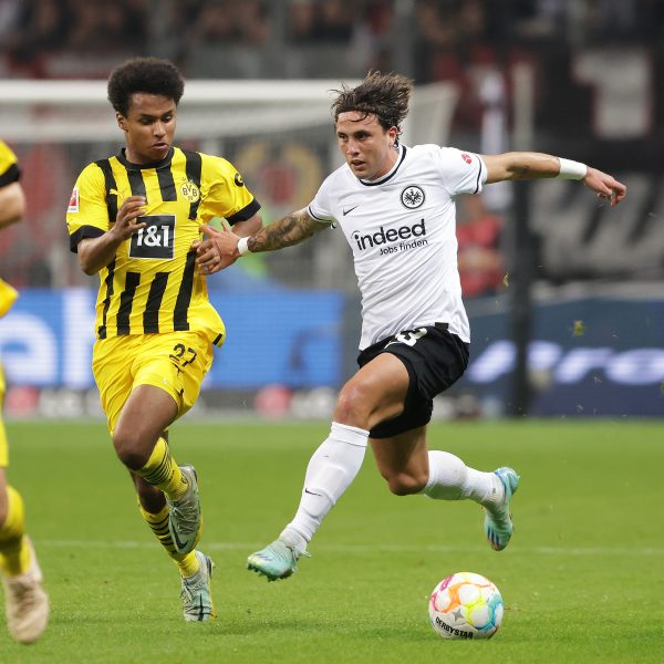  Viele Frankfurter sind noch zwiegespalten, ob der durchwachsenen Leistungen von Juve-Leihgabe Pellegrini. Der Italiener fühlt sich hier derweil wohl und ist begeistert vom Anhang. (Bild: Foto Rhode)