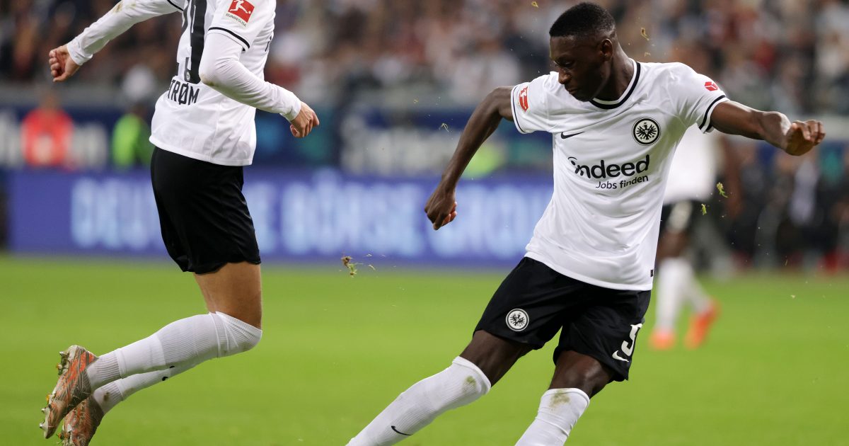 Randal Kolo Muani mischt die Bundesliga auf. (Foto: Heiko Rhode)