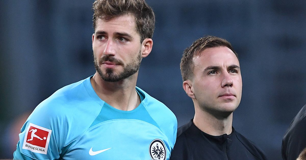  Kevin Trapp und Mario Götze (von links) fahren zur WM. (Bild: IMAGO / Revierfoto)