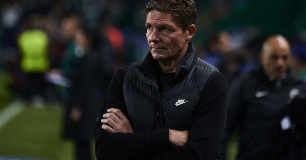  Oliver Glasner zeigte sich stolz auf sein Team. (Foto: Imago / Eibner )