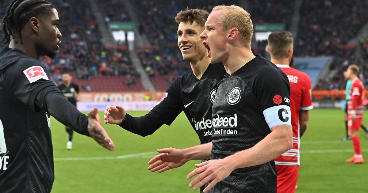  Torschütze Rode ist beeindruckt von seiner Mannschaft. (Foto: IMAGO / Sven Simon)
