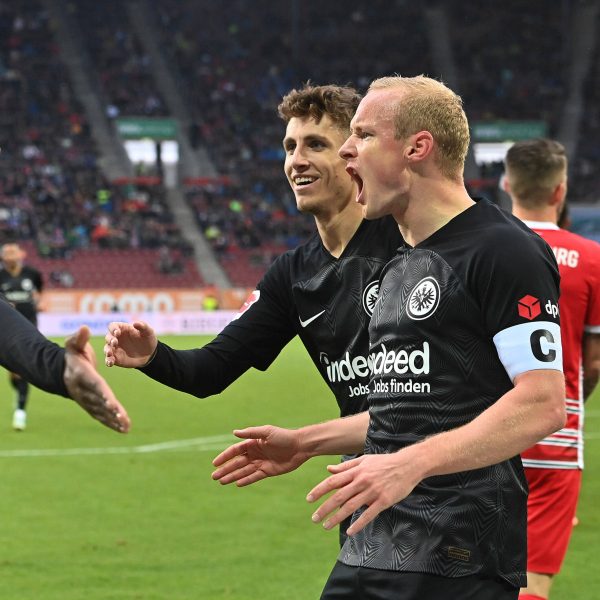  Torschütze Rode ist beeindruckt von seiner Mannschaft. (Foto: IMAGO / Sven Simon)