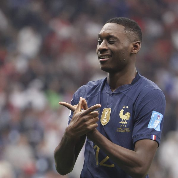  Ein Jubel, den sich die Welt merken sollte: Kolo Muani wird mehr und mehr zum Shootingstar! (Foto: IMAGO / Xinhua)