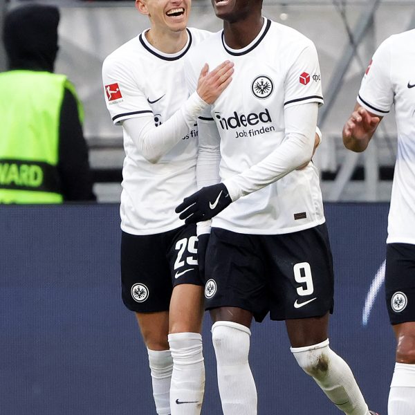  Gegen die Hertha war Randal Kolo Muani erneut der Matchgarant für den Sieg. (Bild: Foto Rhode)