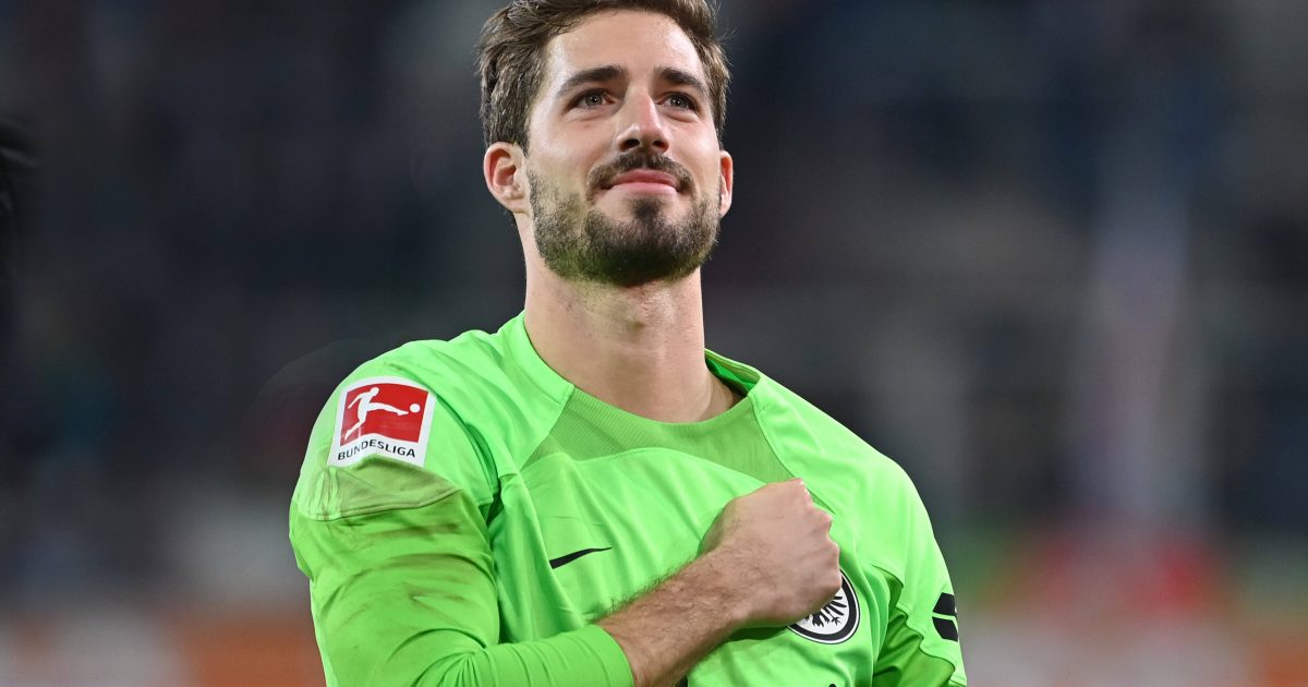  Kevin Trapp bleibt der SGE treu. (Foto: IMAGO / Sven Simon)