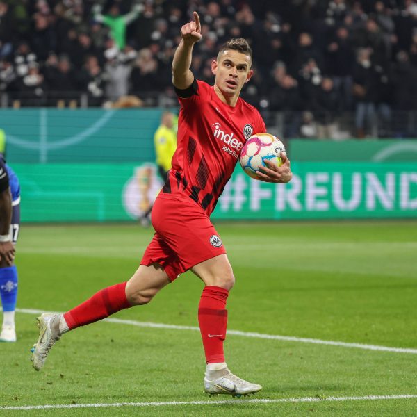  Rafael Borré zeigte ein starkes Spiel gegen Darmstadt. (Foto: IMAGO / osnapix)