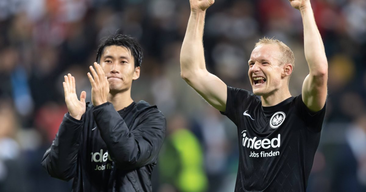  Kamada und Rode dürfen am Sonntag gegen Wolfsburg ran. (Bild: IMAGO / Kessler-Sportfotografie)