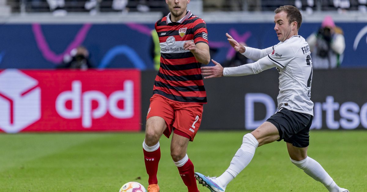  Kein Zuckerschlecken zum zuschauen, das Bundesliga-Spiel zwischen der SGE und dem VfB. (Foto: IMAGO / Beautiful Sports)