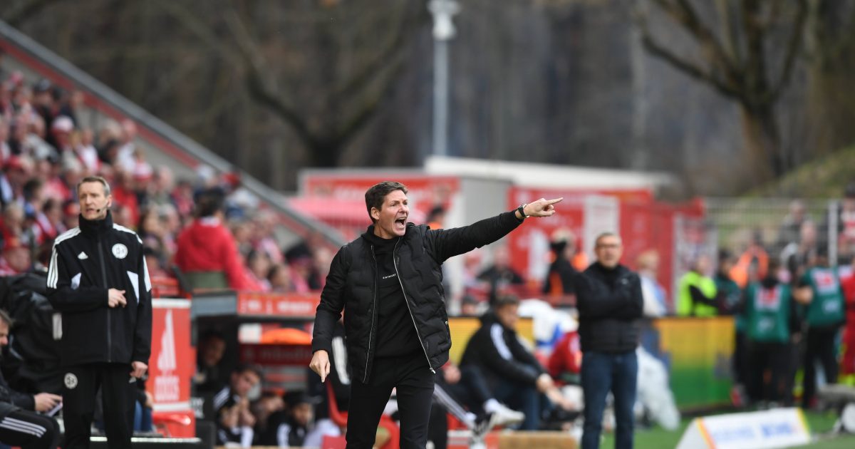 Oliver Glasner war nach dem 0:2 in Berlin stinksauer. (Foto: IMAGO / Matthias Koch)