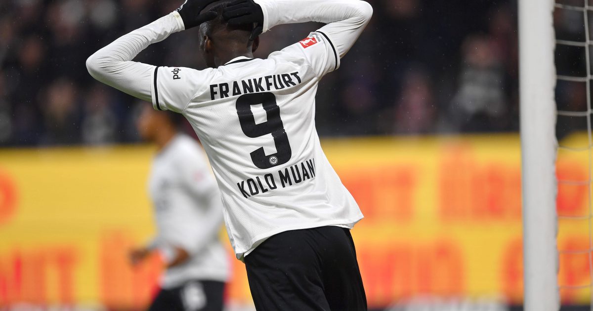  Kolo Muani erzielte sein 13. Saisontor - für den Sieg reichte es am Ende trotzdem nicht (Bild: IMAGO images / Revierfoto)