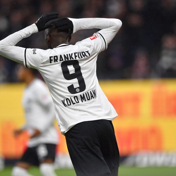  Kolo Muani erzielte sein 13. Saisontor - für den Sieg reichte es am Ende trotzdem nicht (Bild: IMAGO images / Revierfoto)