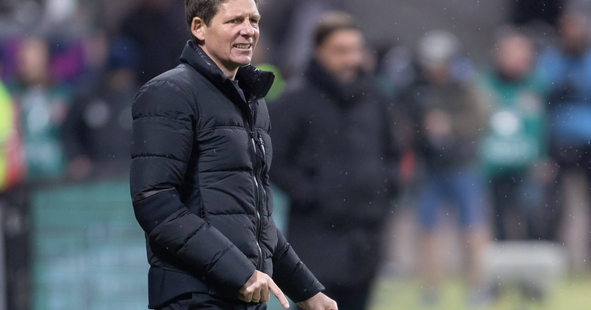 Es ist Sand im Eintracht-Getriebe. Auch Oliver Glasner ist ein Körnchen. (Foto: IMAGO / Kessler-Sportfotografie)