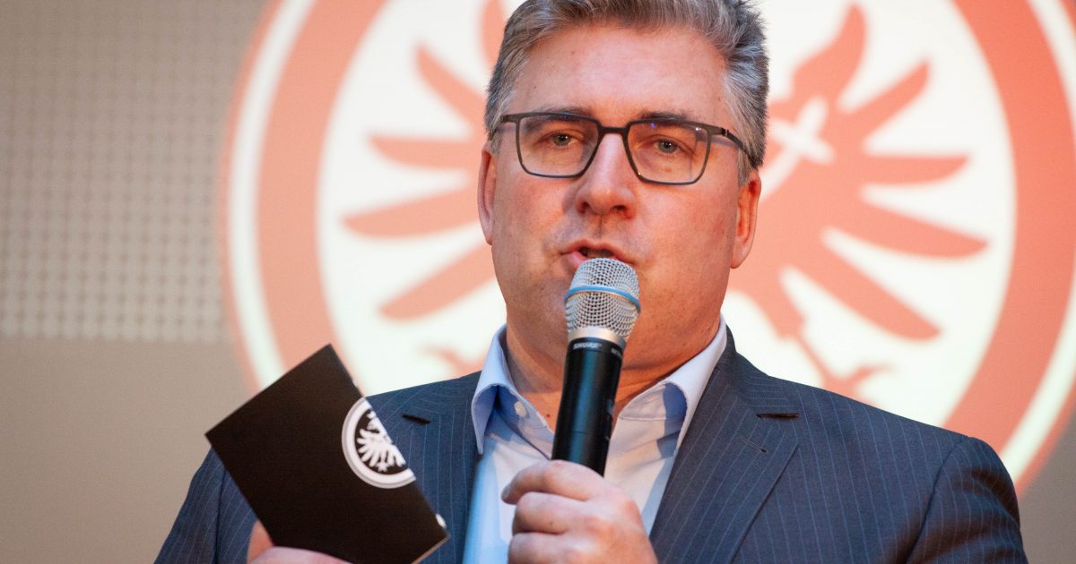  Axel Hellmann ist voller Optimismus für das DFB-Pokalfinale am kommenden Samstag. (Bild: Frederic Schneider/SGE4EVER.de)