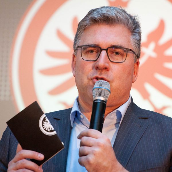  Axel Hellmann ist voller Optimismus für das DFB-Pokalfinale am kommenden Samstag. (Bild: Frederic Schneider/SGE4EVER.de)