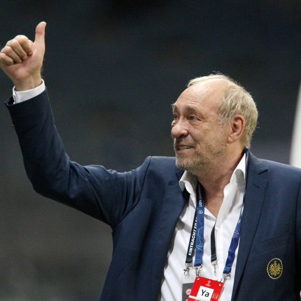  Eine Identitätsfigur für Eintracht Frankfurt: Peter Fischer. (Bild: IMAGO / Thomas Frey)