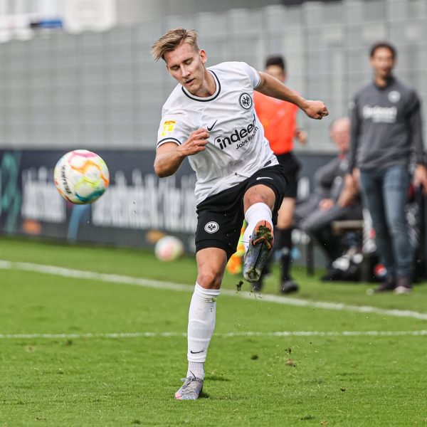  Mit einem Doppelpack gegen Waldgirmes: Maximilian Brauburger. (Archiv-Bild: IMAGO / Rene Schulz)