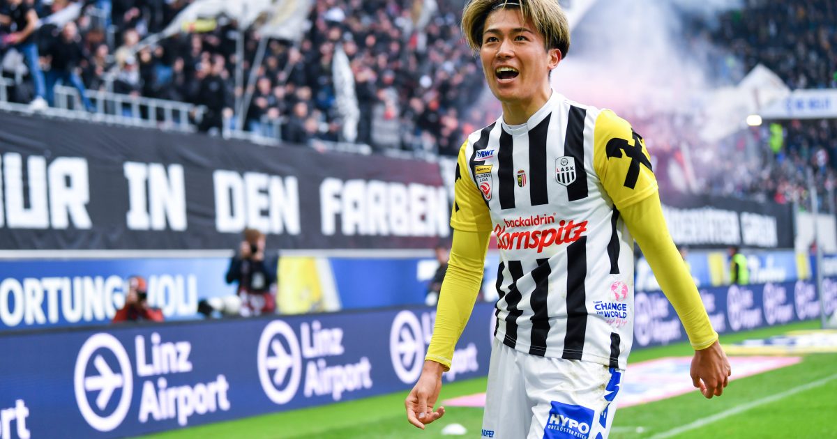 Stürmt Nakamura schon bald mit dem Adler auf der Brust? (Foto: IMAGO / GEPA pictures)