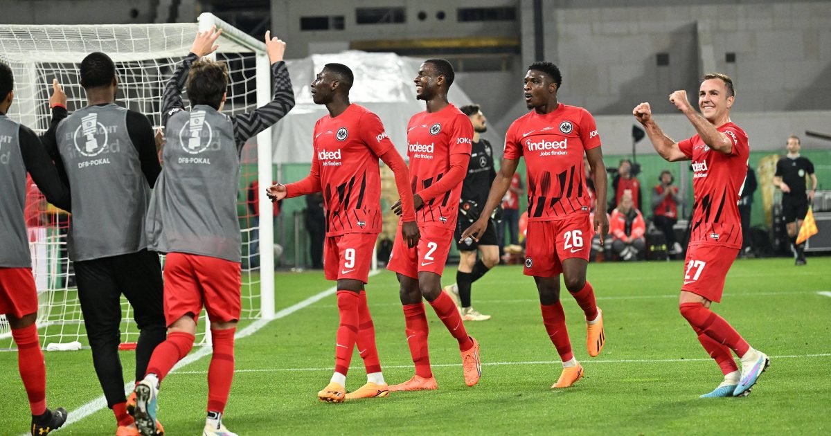 Die Eintracht bezwingt Stuttgart und zieht ins Pokalfinale ein. (Bild: IMAGO / Jan Huebner)