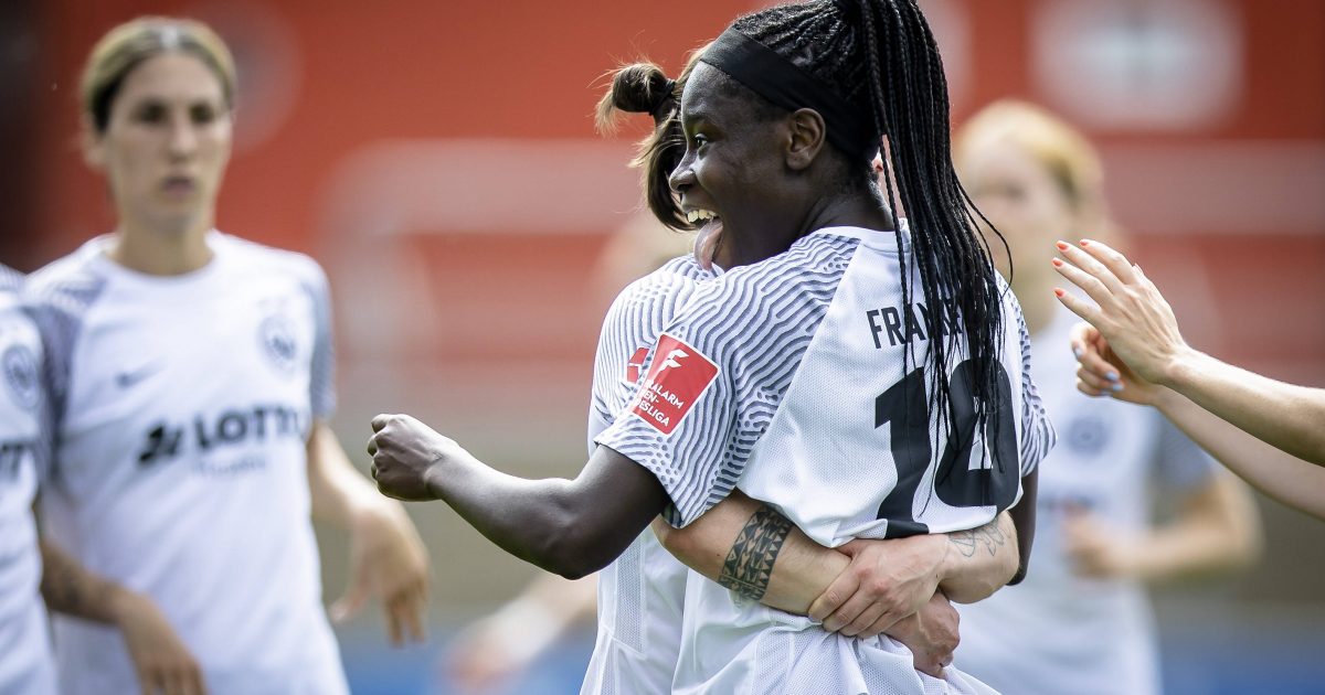  Nicole Anyomi brachte die SGE-Frauen auf die Siegerstraße. (Bild: IMAGO / Beautiful Sports)