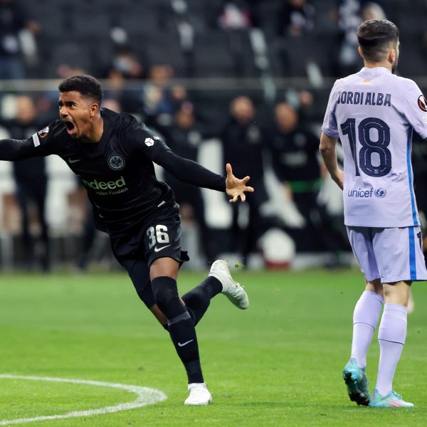  Unvergessen ist Knauffs Tor gegen den FC Barcelona. (Foto: Rhode)
