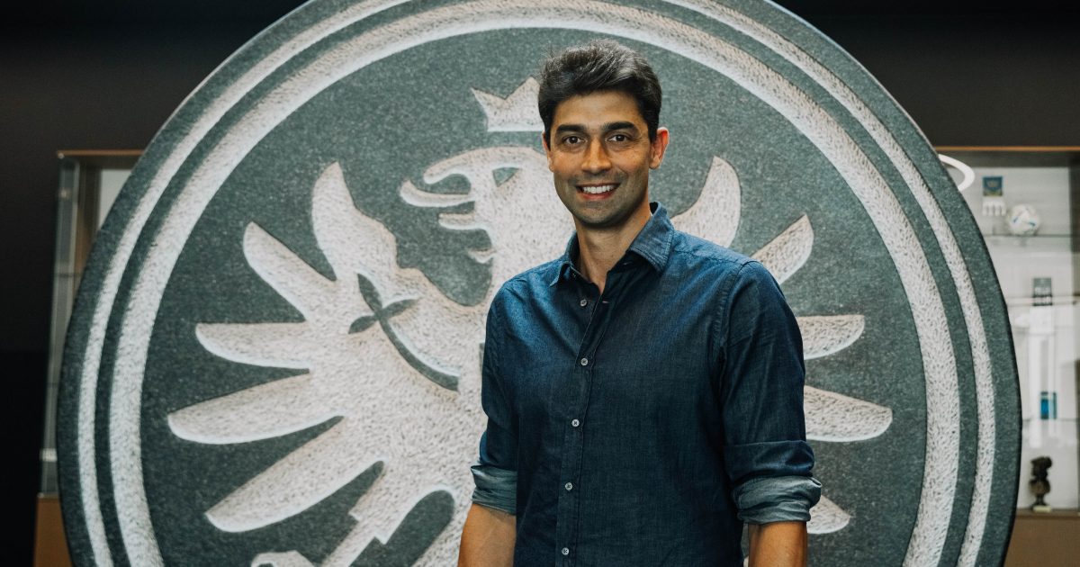  Der frühere Weitspringer Schahriar Bigdeli wird neuer Athletikchef bei Eintracht Frankfurt. (Foto: Eintracht)