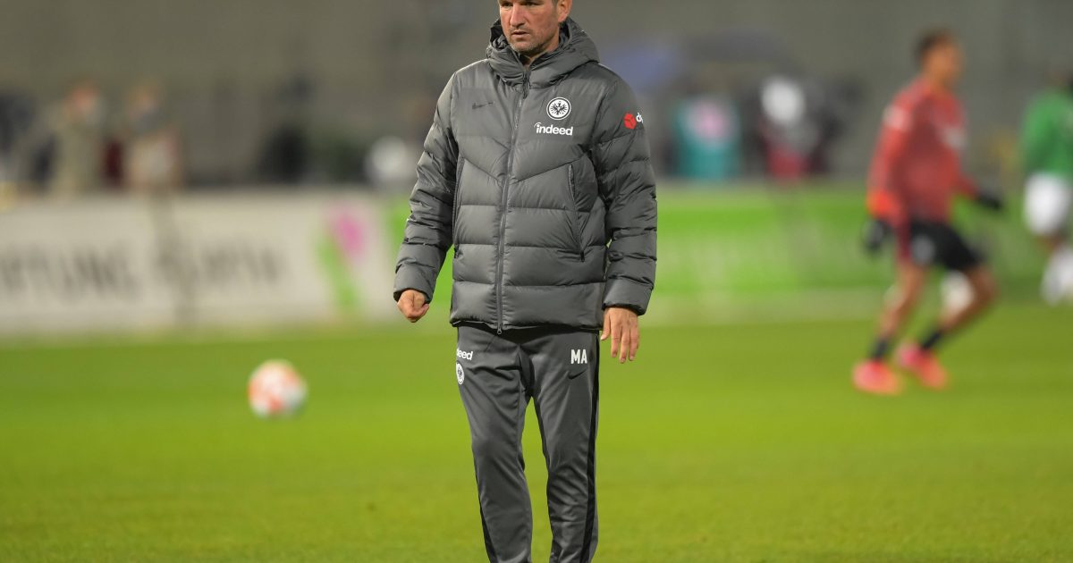  Michael Angerschmid war zwei Jahre Co-Trainer bei der SGE. (Bild: IMAGO / Passion2Press)