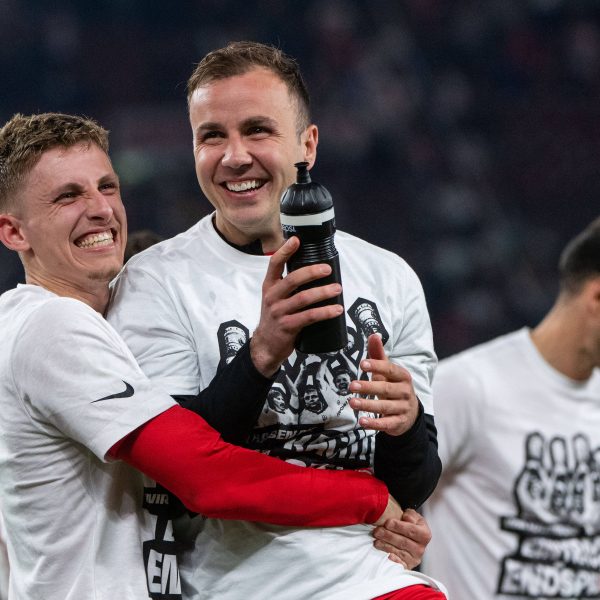  Mario Götze hat Frankfurt ins Herz geschlossen und verlängert seinen Vertrag deshalb vorzeitig. (Bild: IMAGO / Eibner)