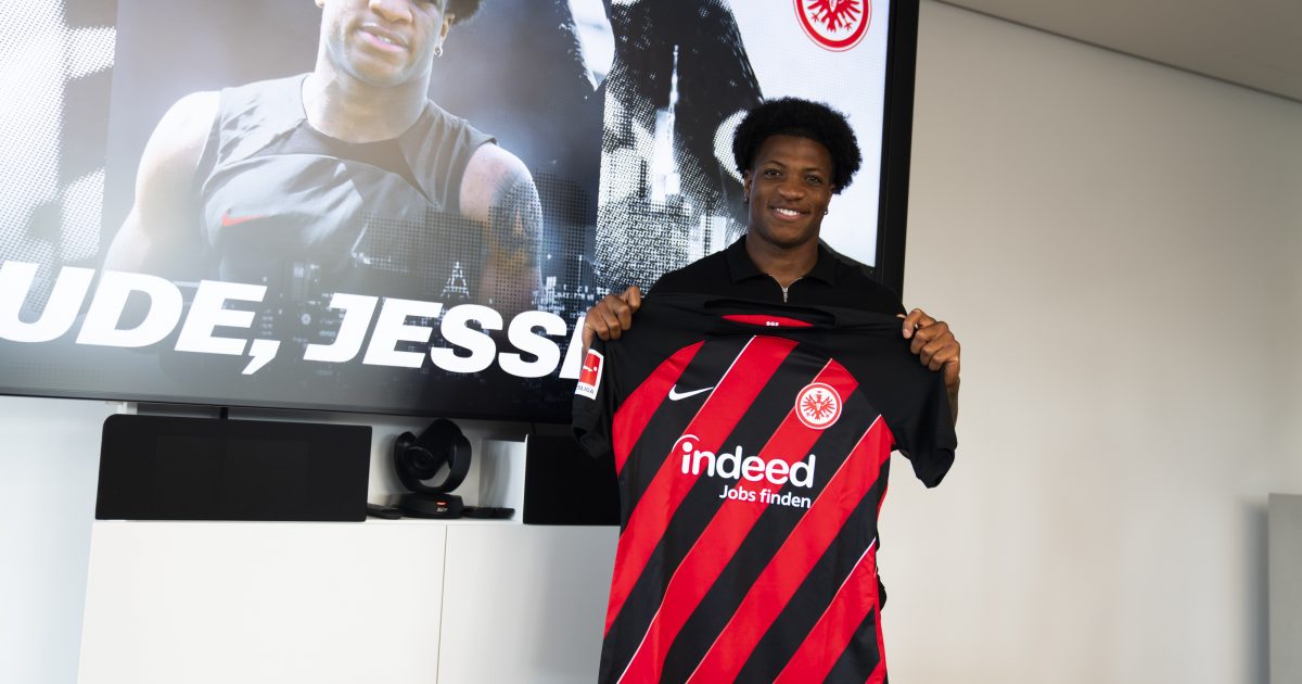  Jessic Ngankam wechselt von der Hertha an den Main. (Bild: Eintracht Frankfurt)