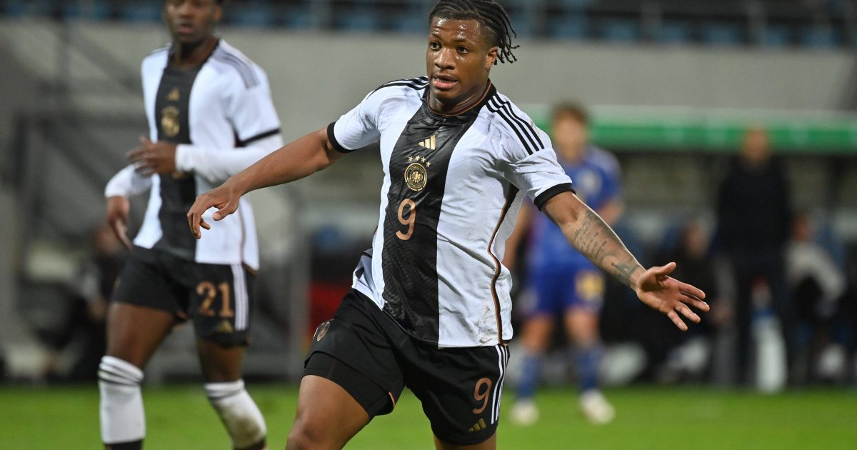  U21-Nationalspieler Jessic Ngankam steht wohl vor einem Wechsel aus Berlin nach Frankfurt. (Bild: IMAGO / Sven Simon)