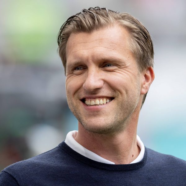  In Windischgarsten gab Markus Krösche (hier ein Archivfoto) Einschätzungen zu aktuellen Themen rund um die SGE. (Bild: IMAGO / Kessler-Sportfotografie)