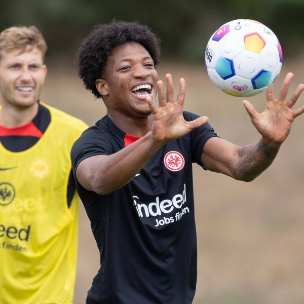  Jessic Ngankam mit großer Vorfreude auf seine Zeit in Frankfurt.(Foto: Imago / Kessler-Sportfotografie)