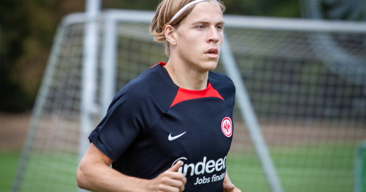  Jens Petter Hauge konnte im Training bei der Eintracht nicht überzeugen. (Bild: Frederic Schneider/SGE4EVER.de)