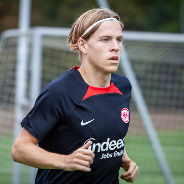  Jens Petter Hauge konnte im Training bei der Eintracht nicht überzeugen. (Bild: Frederic Schneider/SGE4EVER.de)