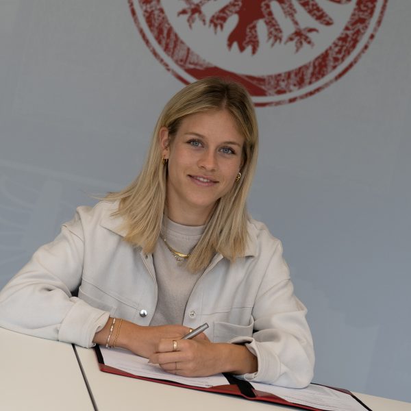  Wechselt aus der Schweiz an den Main: Nadine Riesen. (Foto: Eintracht Frankfurt)