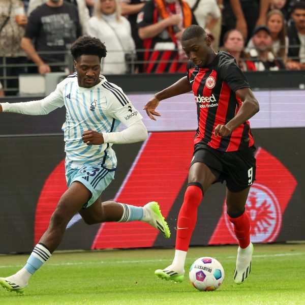  Keine Tore zur Halbzeit zwischen Eintracht Frankfurt und Nottingham Forest (Foto: IMAGO / HMB-Media)